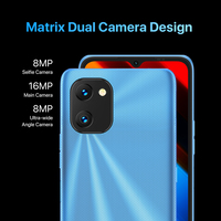 UMIDIGI Power 7S Smartphone Android wersja globalna Celular Unisoc T310 4GB 64GB 6.7 "HD + 16MP kamera 6150mAh telefon w magazynie 5